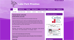Desktop Screenshot of lakeparkswimteam.com